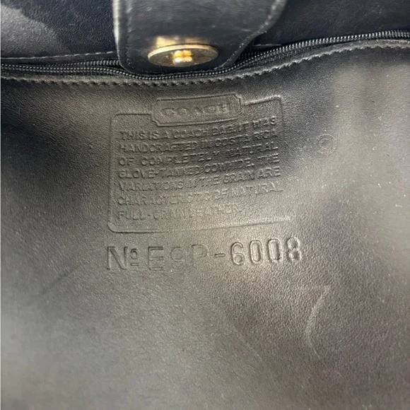 Vintage Coach Tote 6008 - Picture 7 of 8
